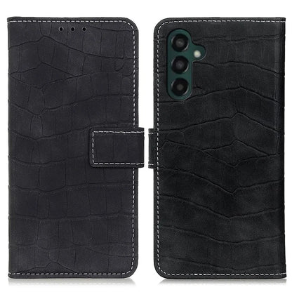 For Samsung Galaxy A55 5G Crocodile Texture Leather Case Stand Wallet