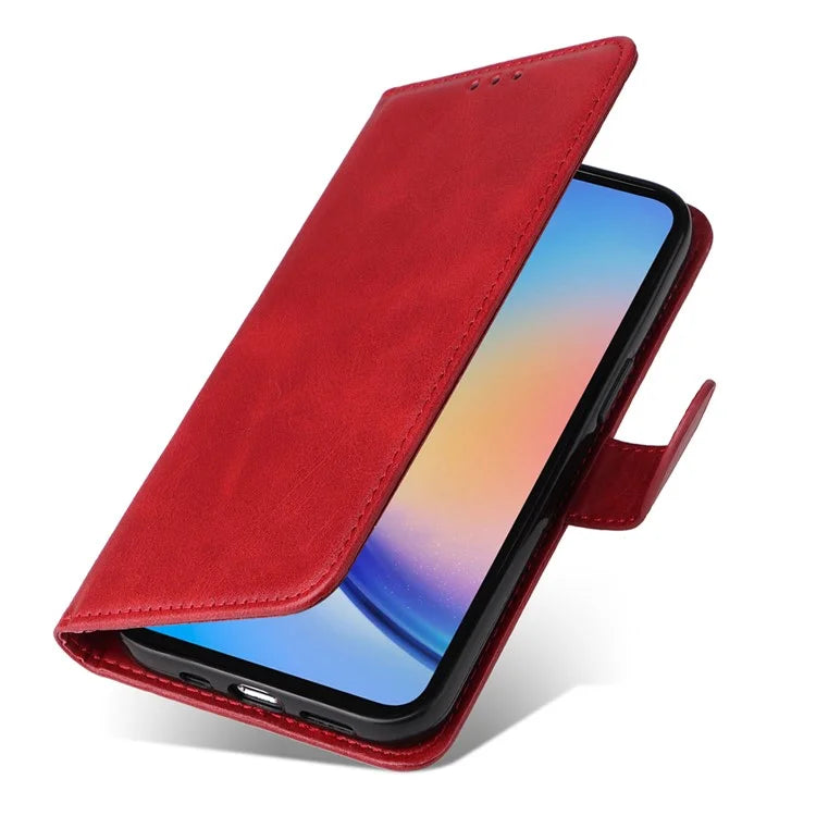 For Samsung Galaxy A35 5G Leather Case Card Holder Stand Shockproof Cover