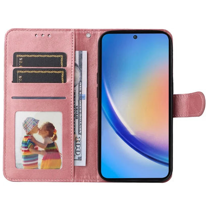 For Samsung Galaxy A35 5G Leather Case Card Holder Stand Shockproof Cover
