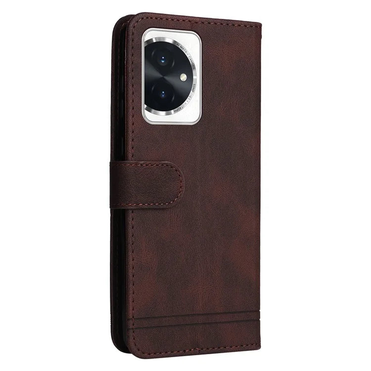 For Honor 100 5G Phone Case Tree Hardware Decor Leather Cover Wallet