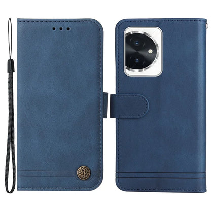 For Honor 100 5G Phone Case Tree Hardware Decor Leather Cover Wallet