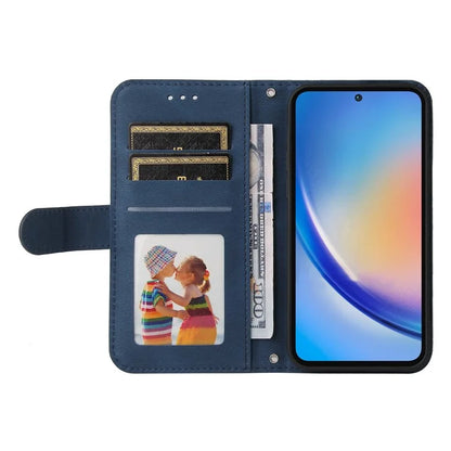 For Samsung Galaxy A35 5G Skin-Feel Wallet Leather Case Life Tree Hardware Decor