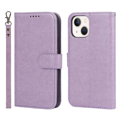 For iPhone 15 Plus Cover R61 Texture Wallet Leather Phone Shell