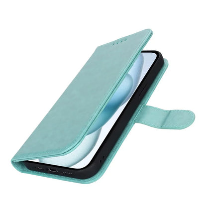 For iPhone 15 Plus Cover R61 Texture Wallet Leather Phone Shell