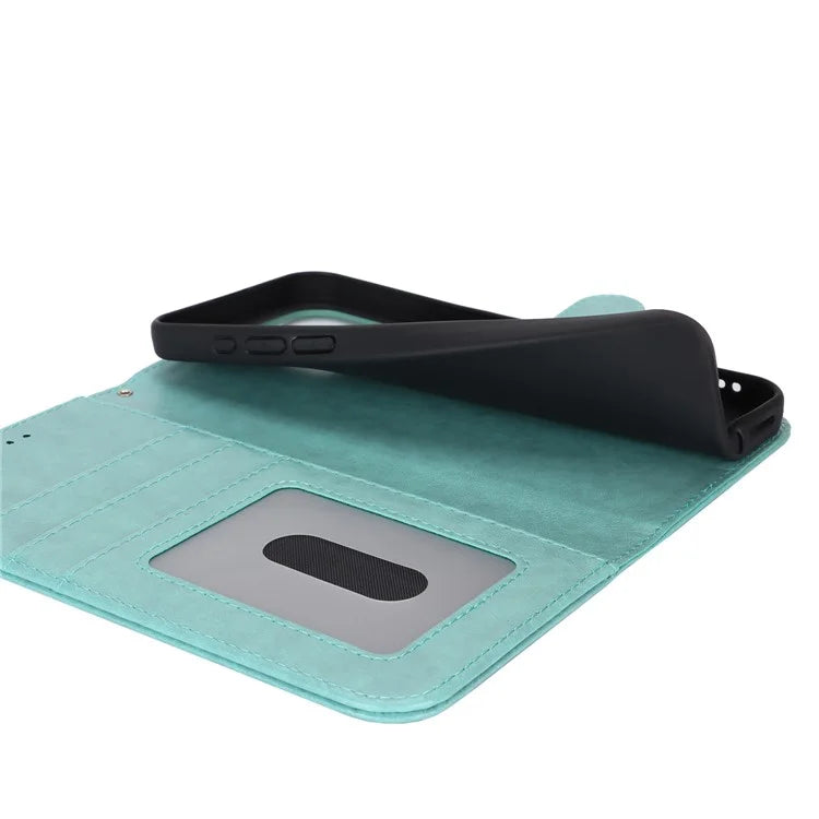 For iPhone 15 Plus Cover R61 Texture Wallet Leather Phone Shell