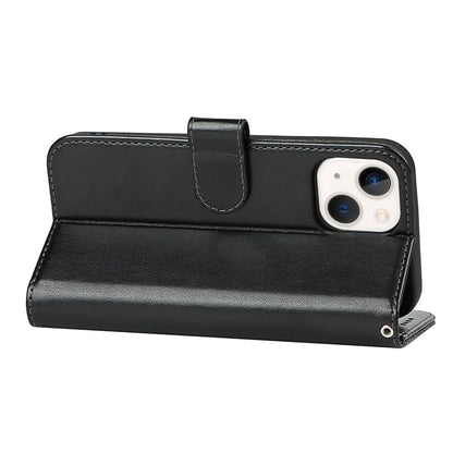 For iPhone 15 Plus Cover R61 Texture Wallet Leather Phone Shell
