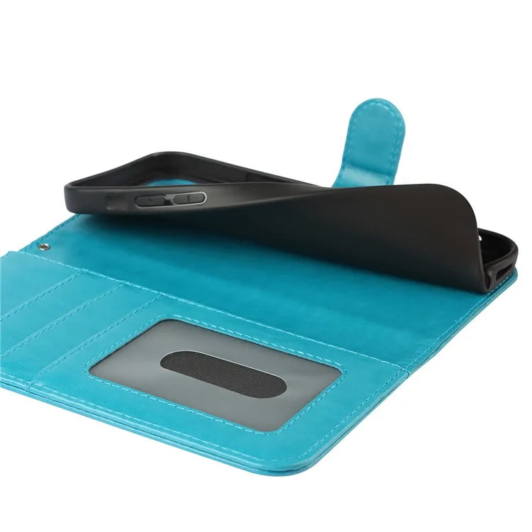For iPhone 15 Plus Cover R61 Texture Wallet Leather Phone Shell