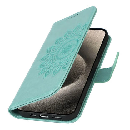 For iPhone 15 Pro Wallet Leather Cover R61 Texture PU Leather Stand Case