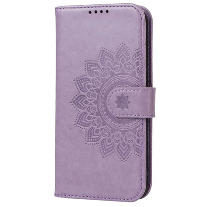 For iPhone 15 Pro Max Wallet Phone Case R61 Texture PU Leather Magnetic Protective Cover