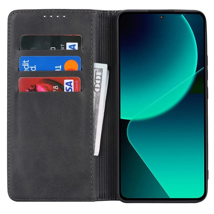 For Xiaomi 13T / 13T Pro / Redmi K60 Ultra Case Strong Magnetic Leather Cover