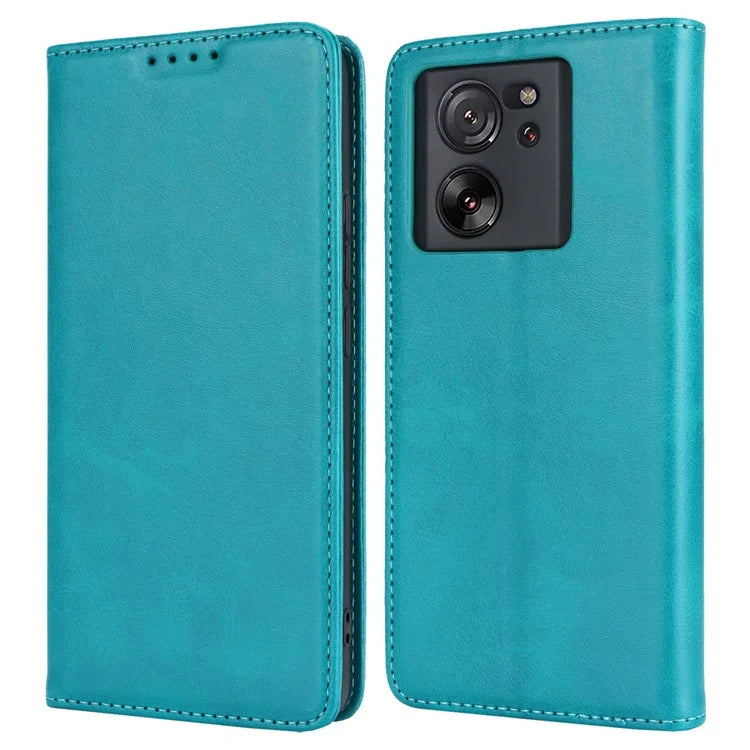 For Xiaomi 13T / 13T Pro / Redmi K60 Ultra Case Strong Magnetic Leather Cover