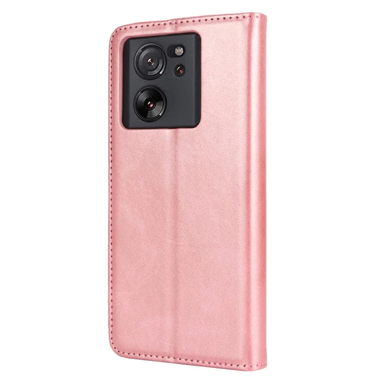 For Xiaomi 13T / 13T Pro / Redmi K60 Ultra Case Strong Magnetic Leather Cover