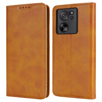 For Xiaomi 13T / 13T Pro / Redmi K60 Ultra Case Strong Magnetic Leather Cover