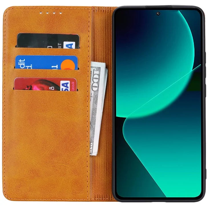 For Xiaomi 13T / 13T Pro / Redmi K60 Ultra Case Strong Magnetic Leather Cover