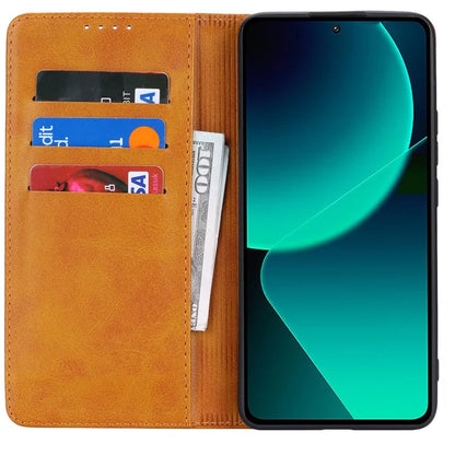 For Xiaomi 13T / 13T Pro / Redmi K60 Ultra Case Strong Magnetic Leather Cover
