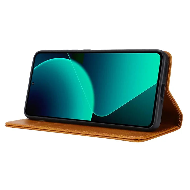 For Xiaomi 13T / 13T Pro / Redmi K60 Ultra Case Strong Magnetic Leather Cover