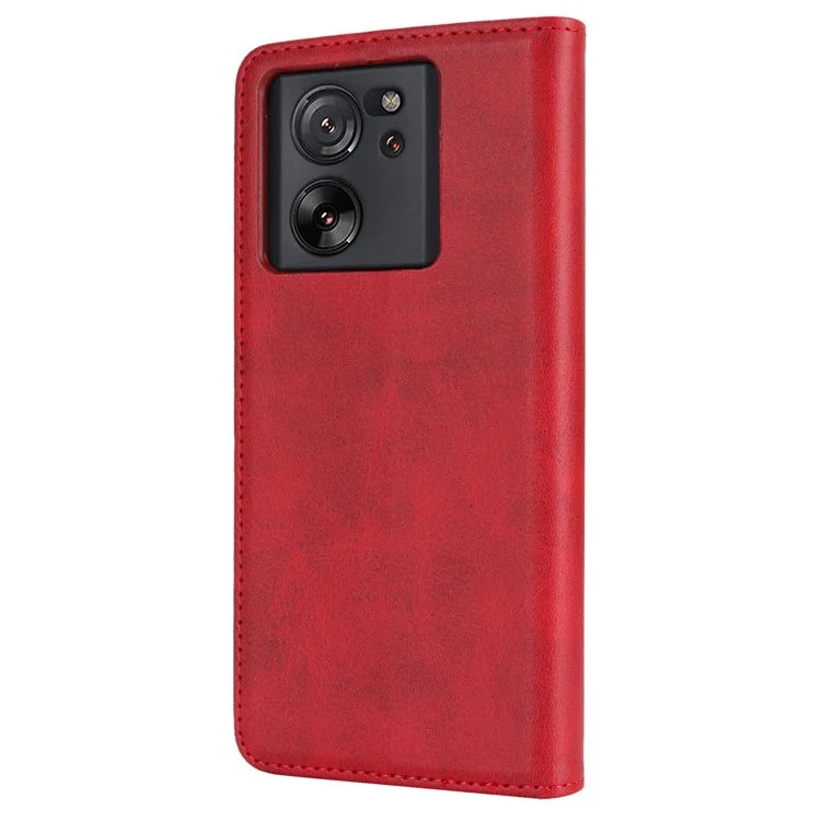 For Xiaomi 13T / 13T Pro / Redmi K60 Ultra Case Strong Magnetic Leather Cover
