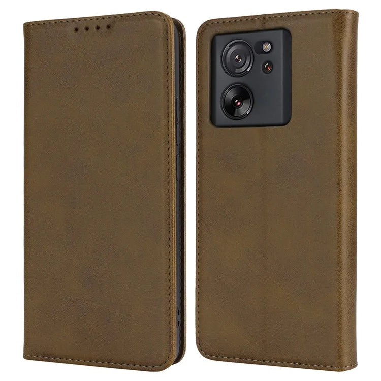 For Xiaomi 13T / 13T Pro / Redmi K60 Ultra Case Strong Magnetic Leather Cover