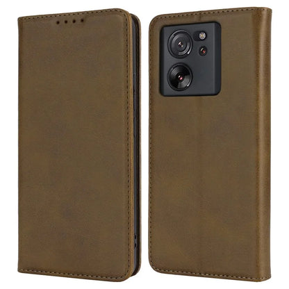 For Xiaomi 13T / 13T Pro / Redmi K60 Ultra Case Strong Magnetic Leather Cover
