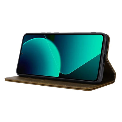 For Xiaomi 13T / 13T Pro / Redmi K60 Ultra Case Strong Magnetic Leather Cover