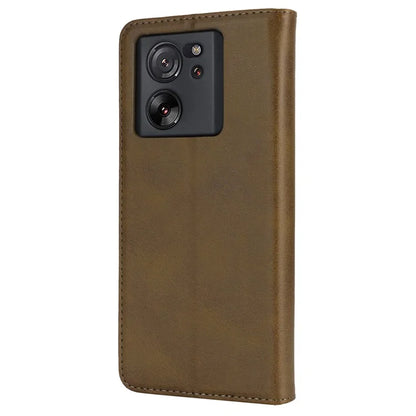 For Xiaomi 13T / 13T Pro / Redmi K60 Ultra Case Strong Magnetic Leather Cover