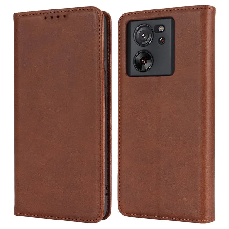 For Xiaomi 13T / 13T Pro / Redmi K60 Ultra Case Strong Magnetic Leather Cover