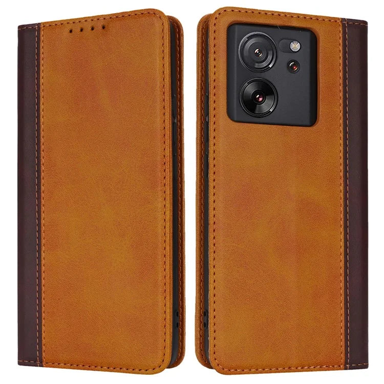 For Xiaomi 13T / 13T Pro / Redmi K60 Ultra Strong Magnetic Case Two-Tone Phone Cover