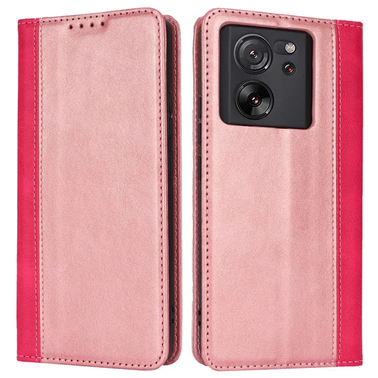For Xiaomi 13T / 13T Pro / Redmi K60 Ultra Strong Magnetic Case Two-Tone Phone Cover