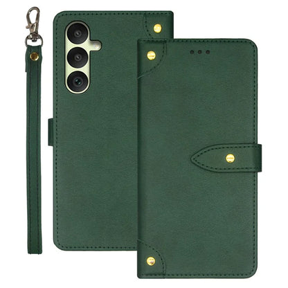 IDEWEI For Samsung Galaxy A35 5G Protective Case Drop-Proof PU Leather Flip Cover with Card Slot