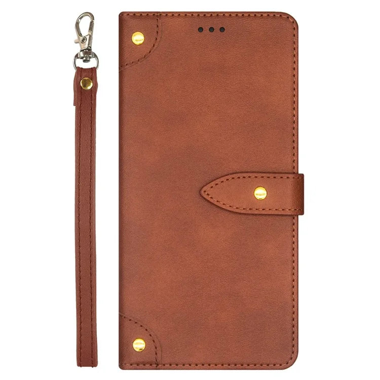 IDEWEI For Samsung Galaxy A35 5G Protective Case Drop-Proof PU Leather Flip Cover with Card Slot