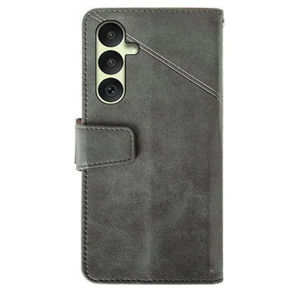 IDEWEI For Samsung Galaxy A35 5G Case Classic Calf PU Case Wallet Phone Cover