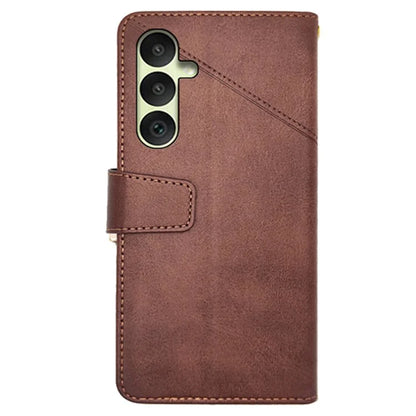 IDEWEI For Samsung Galaxy A35 5G Case Classic Calf PU Case Wallet Phone Cover