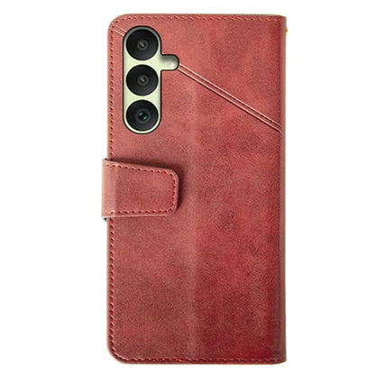 IDEWEI For Samsung Galaxy A35 5G Case Classic Calf PU Case Wallet Phone Cover