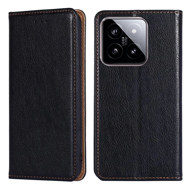 For Xiaomi 14 Case Leather Magnetic Auto Closing Wallet Stand Phone Cover