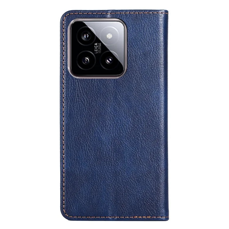 For Xiaomi 14 Case Leather Magnetic Auto Closing Wallet Stand Phone Cover