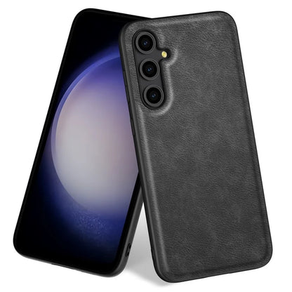 For Samsung Galaxy A35 5G Retro Phone Case PU Leather+TPU+PC Cell Phone Cover