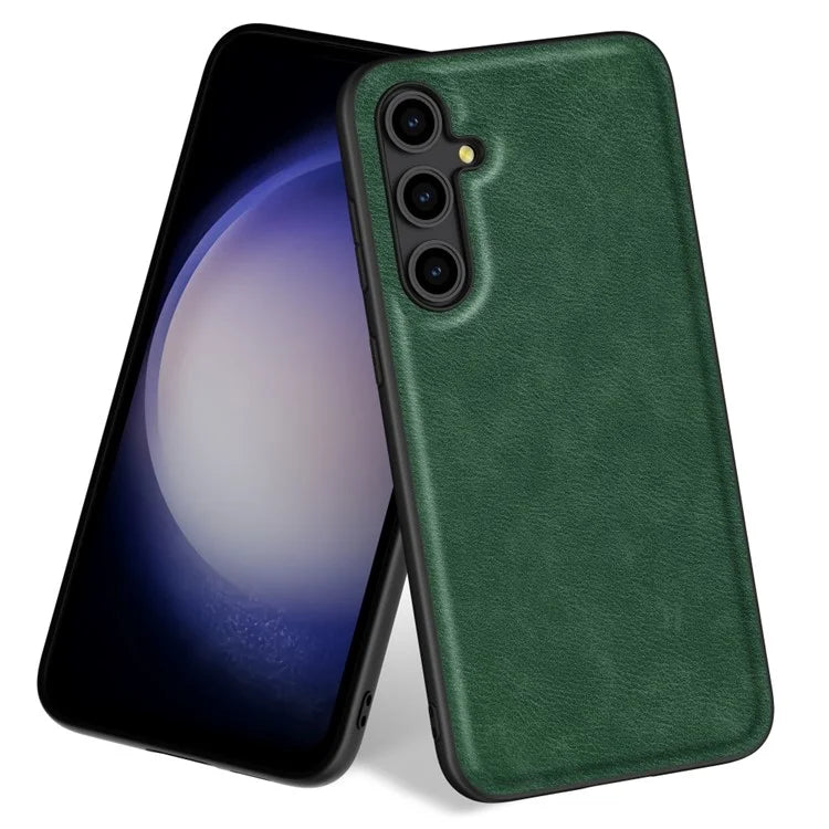 For Samsung Galaxy A35 5G Retro Phone Case PU Leather+TPU+PC Cell Phone Cover