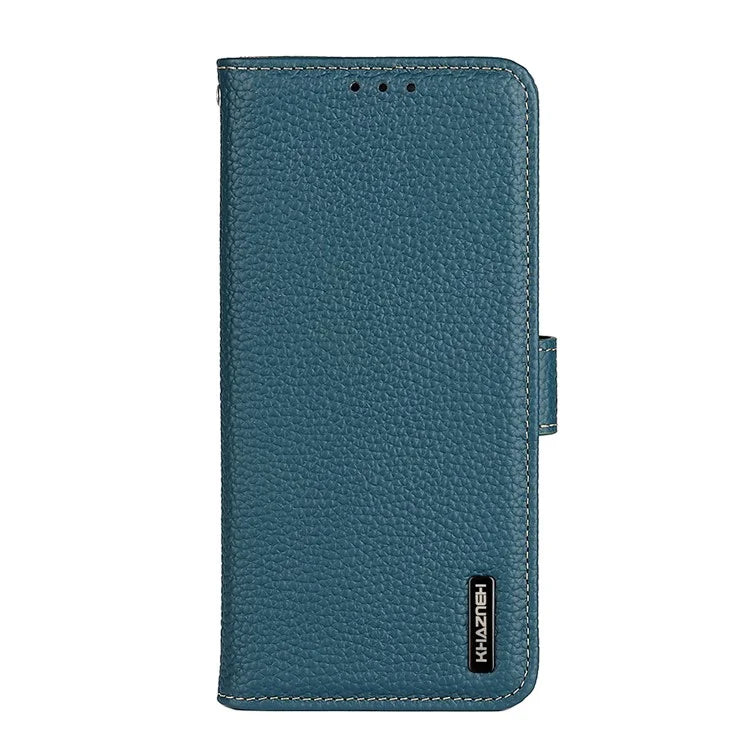 KHAZNEH For Samsung Galaxy A35 5G Genuine Cow Leather Case Magnetic Closure Stand Function