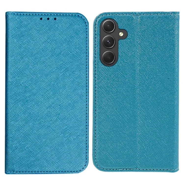 For Samsung Galaxy A55 5G Magnetic Auto Closing Phone Cover Case Wallet with Stand