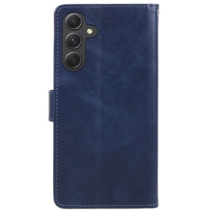 For Samsung Galaxy A55 5G Case Calf Texture PU Leather Wallet Cell Phone Cover