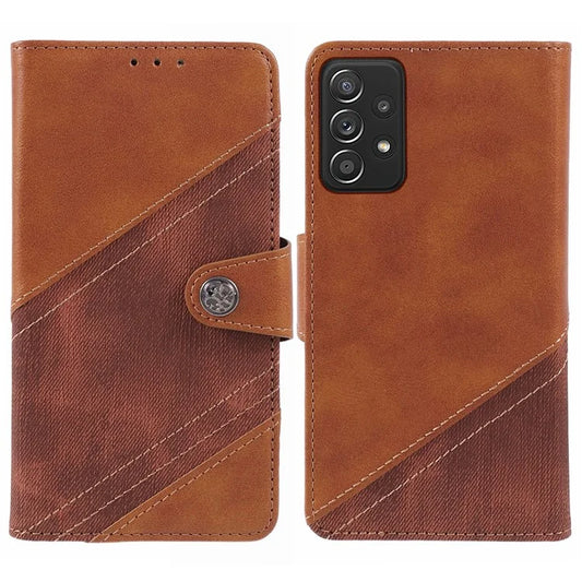 For Samsung Galaxy A32 4G (EU Version) Case Wallet Splicing PU Leather Cell Phone Cover
