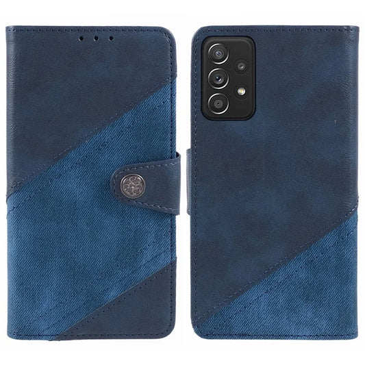 For Samsung Galaxy A32 5G / M32 5G Case Wallet Splicing Design PU Leather Phone Stand Cover