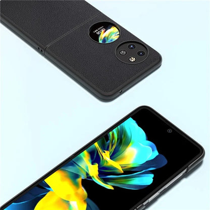 ABEEL For Huawei Pocket 2 Genuine Cow Leather Classy Phone Protective Case