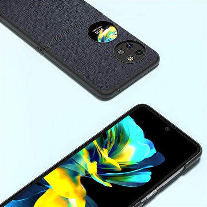 ABEEL For Huawei Pocket 2 Genuine Cow Leather Classy Phone Protective Case