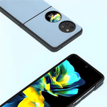 ABEEL For Huawei Pocket 2 Genuine Cow Leather Classy Phone Protective Case