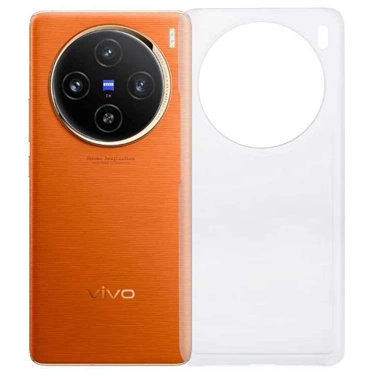 For vivo X100 5G Phone Case Rubberized Hard PC Phone Cover