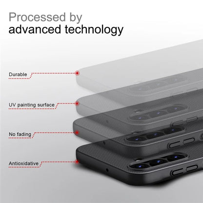 NILLKIN Frosted Shield for Samsung Galaxy A15 5G / 4G Case Anti-slip Hard PC Matte Phone Cover
