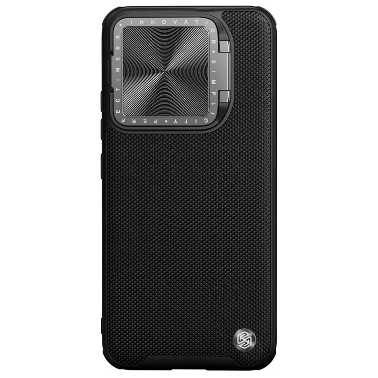 NILLKIN For Xiaomi 14 Case Textured Prop PC+TPU Phone Cover with Lens Cover Kickstand