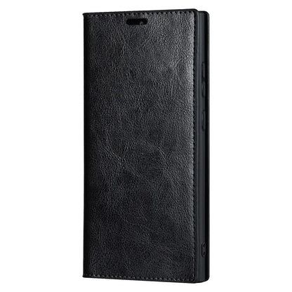 For Samsung Galaxy S23 Ultra Case Crazy Horse Texture Split Leather Wallet Cover