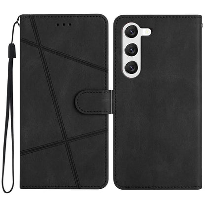 For Samsung Galaxy A55 5G Cell Phone Case Crazy Horse Texture Card Holder Cover